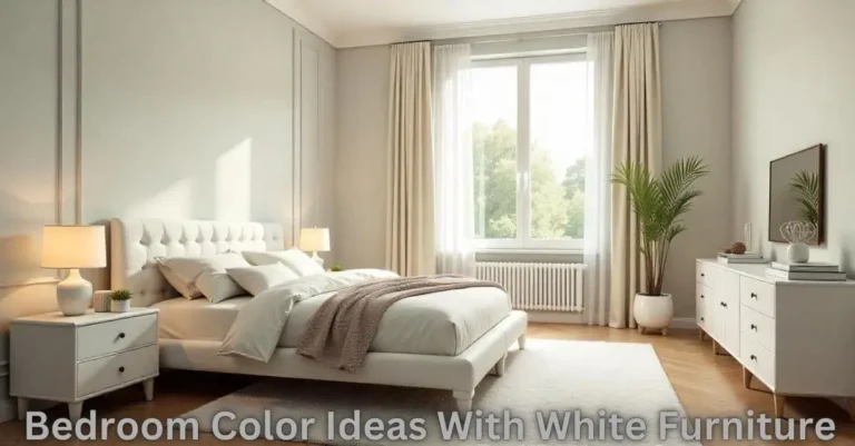 An image about a Bedroom Color Ideas With White Furniture