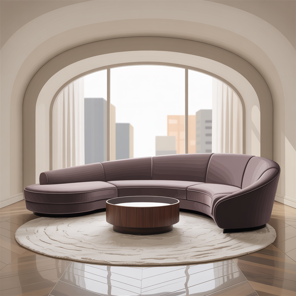  Curved Furniture and Architectural Elements