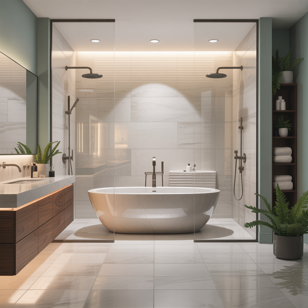 Spa-Inspired Bathroom Retreats