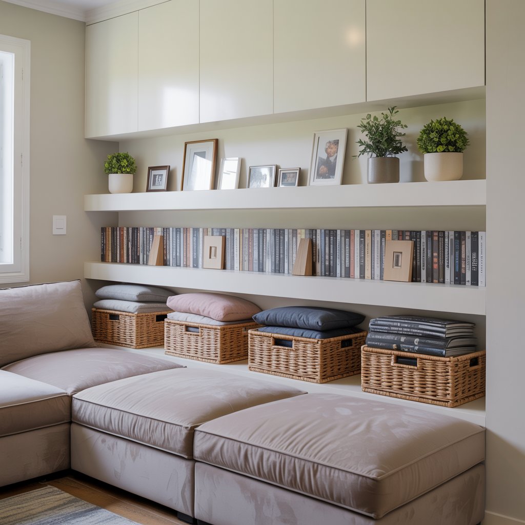 Sofa’s Secret Weapon Back-of-Sofa Storage