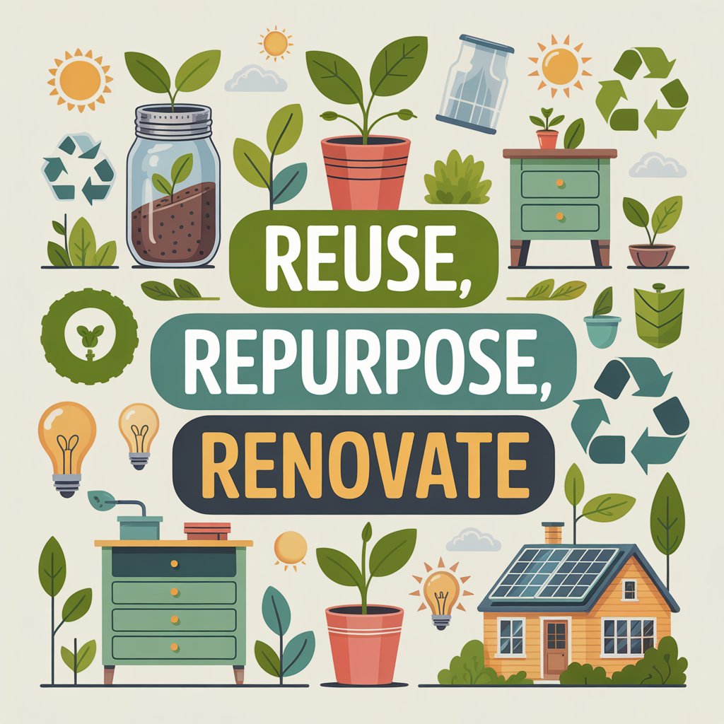 Reuse, Repurpose, Renovate Sustainable and Affordable Ideas for Eco-Friendly Living