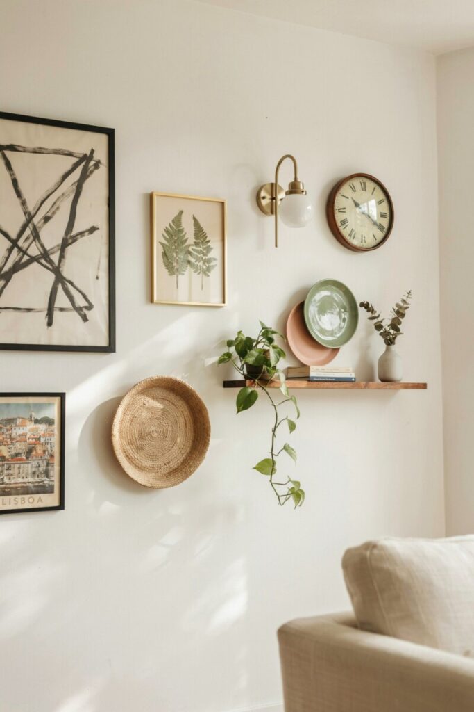 Mixed-Media Gallery Wall