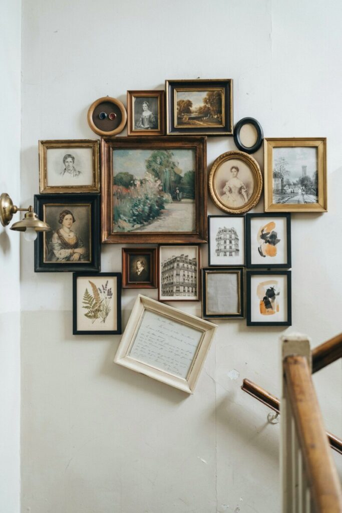 Salon Style (Eclectic Gallery Wall)