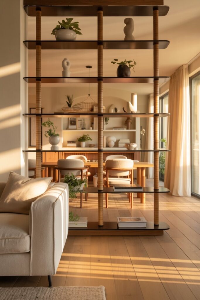 The Open-Concept Room Divider