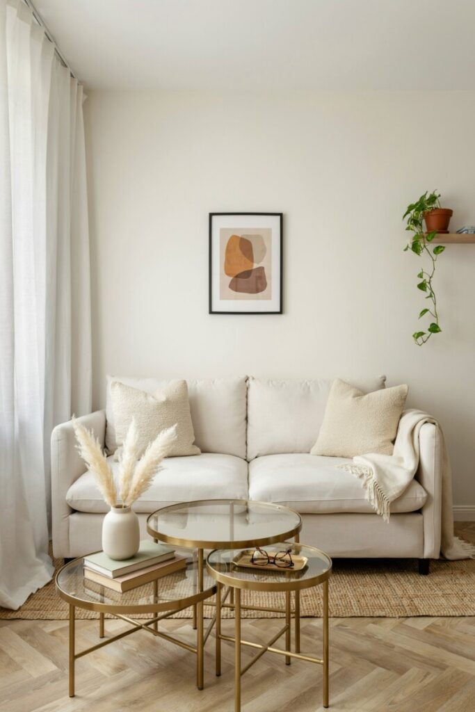 Add Nesting Tables Instead of Bulky Coffee Tables