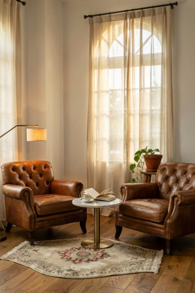 Create a Conversation Layout with Two Chairs