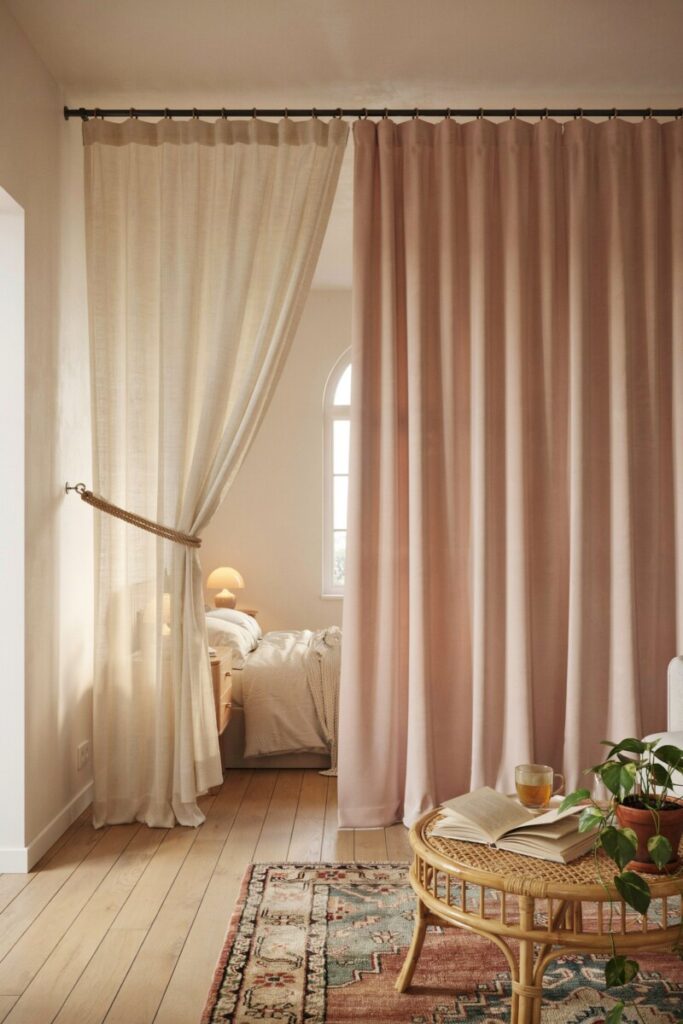Curtain Room Divider