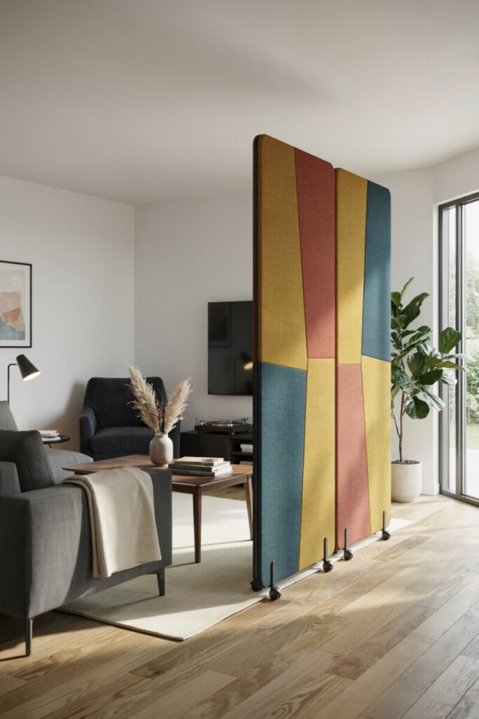 Fabric Room Divider (Canvas Panels)