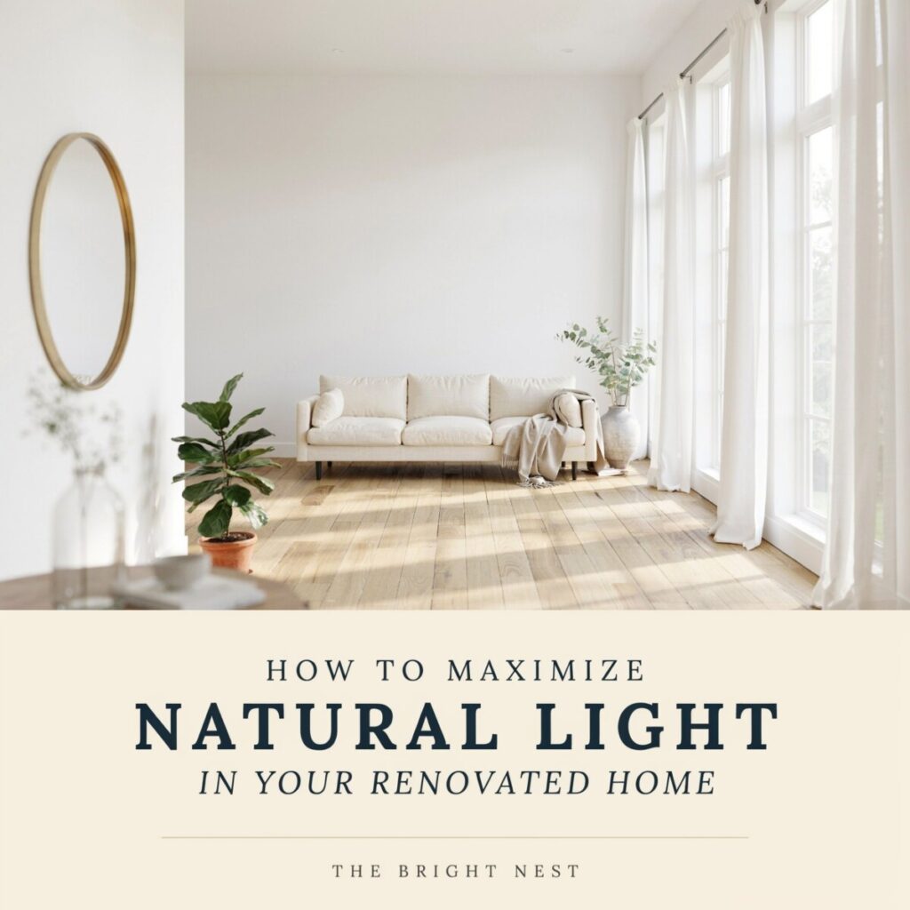 How to Maximize Natural Light in Your Renovated Home