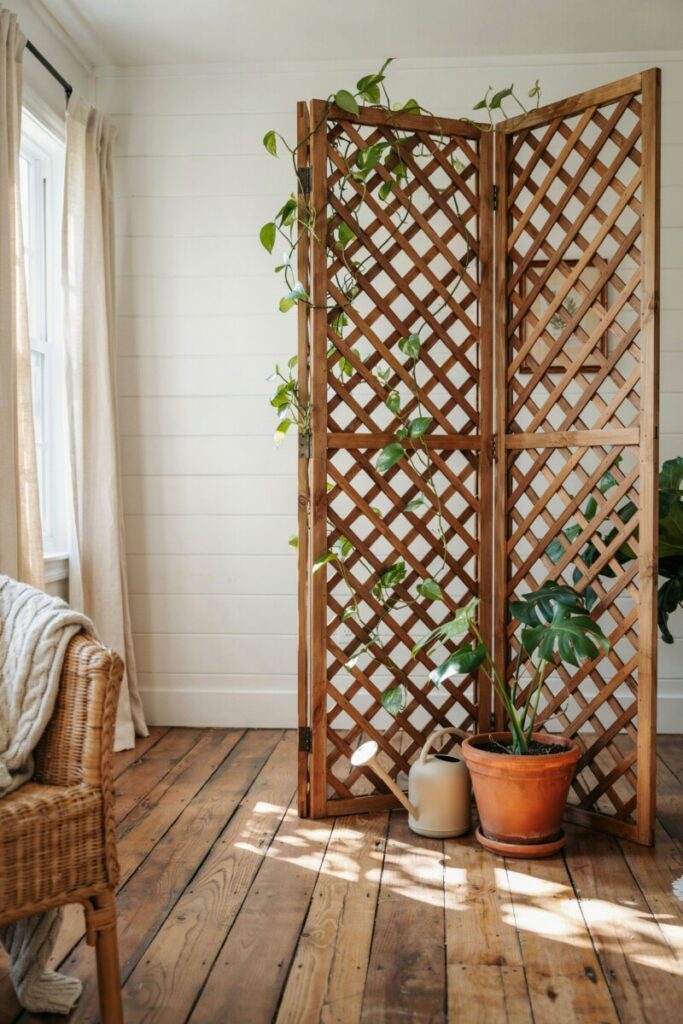 Lattice Room Divider