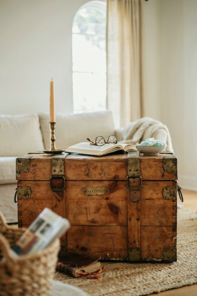 Vintage Antique Sea Chest