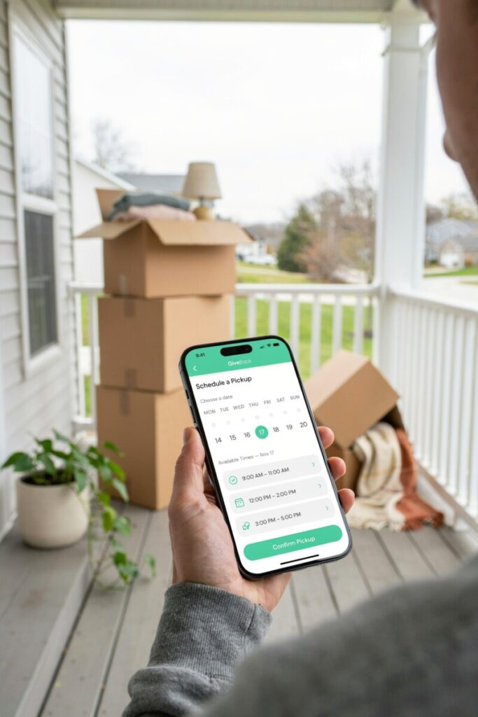 donation-pickup-app-sell-used-items-online