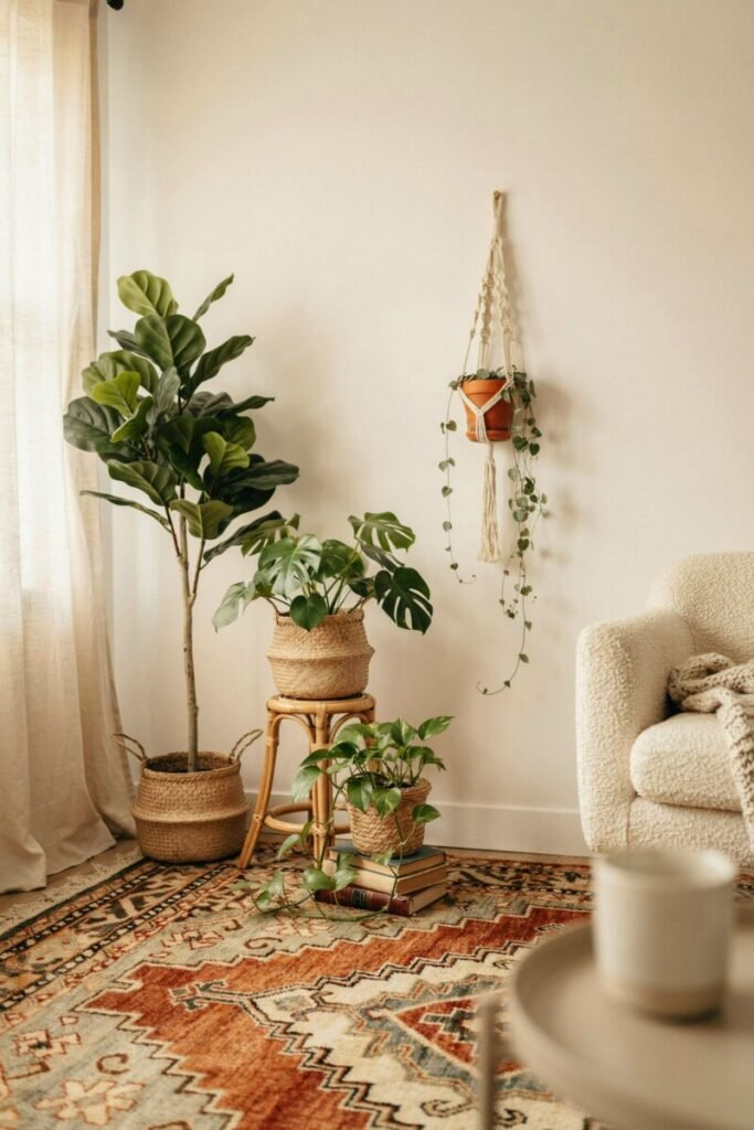 Bring in Plants at Three Heights