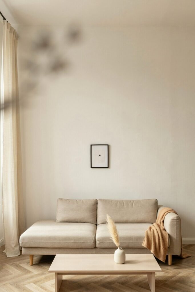 Choose Low-Profile Furniture with Clean, Simple Lines