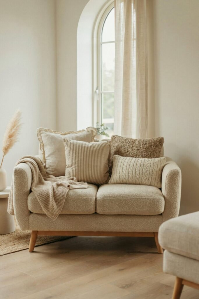 Loveseat Small Apartment Sofa