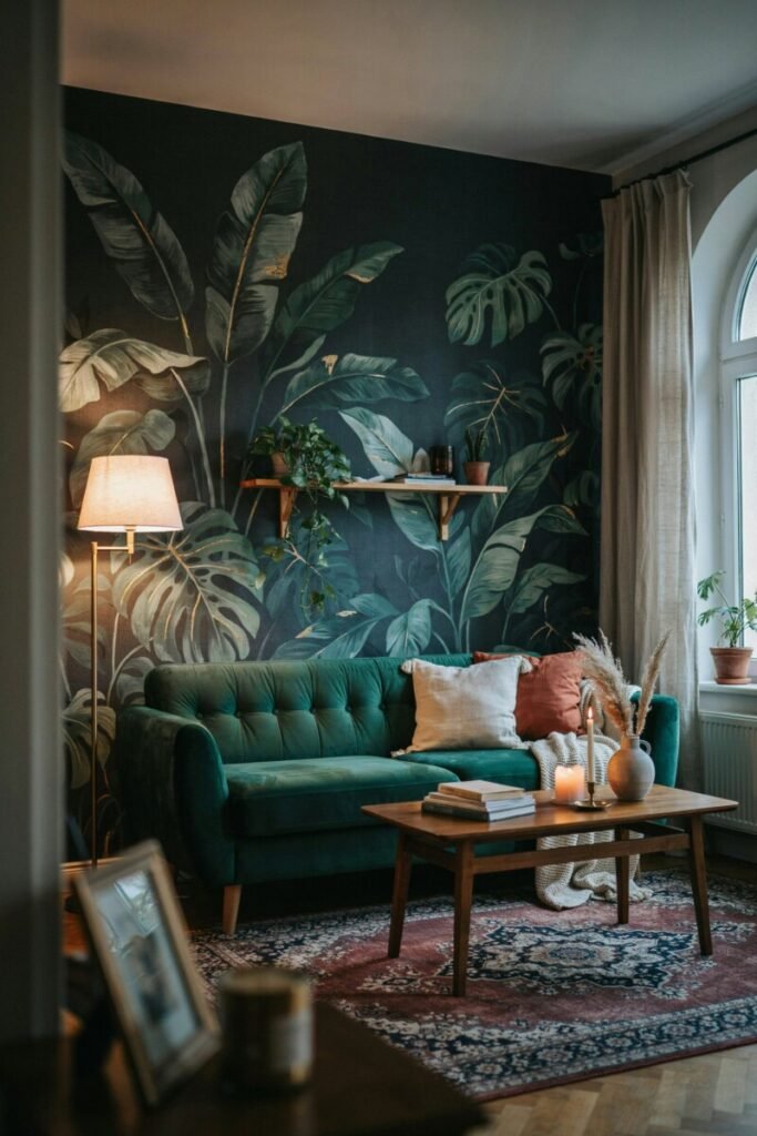 The Botanical Wallpaper Feature Wall