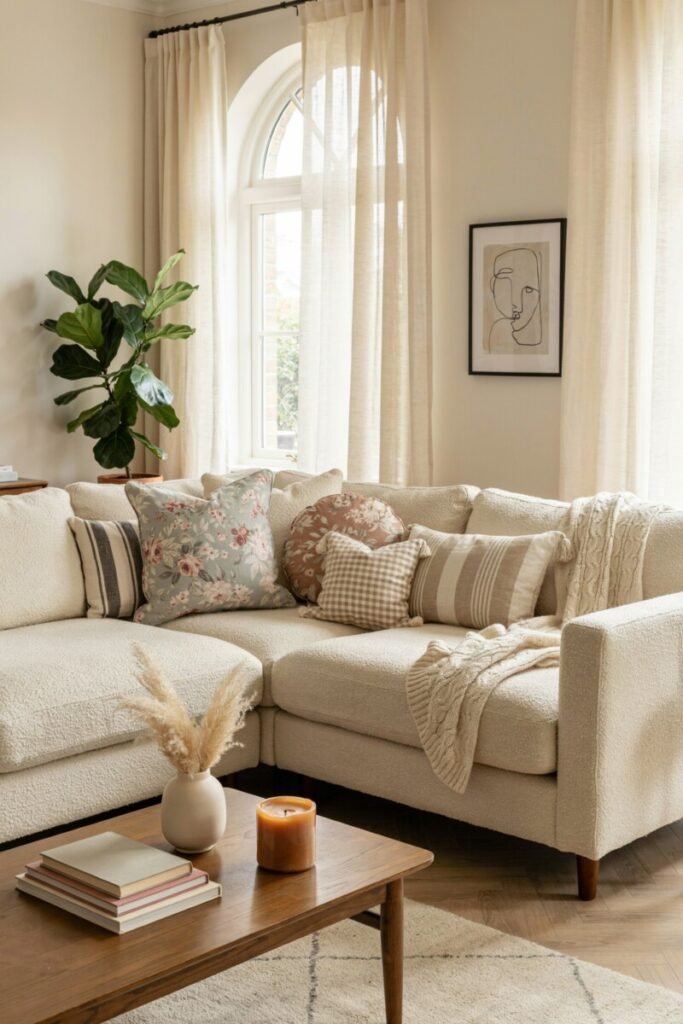 Why Mixing and Matching Throw Pillows Works