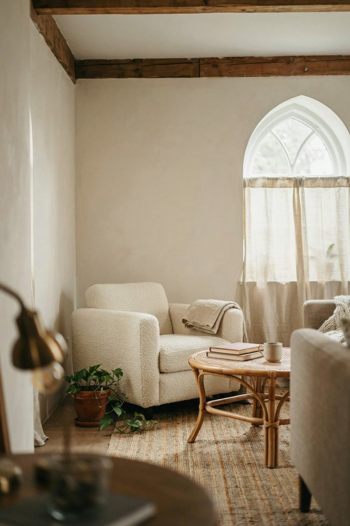 Add Texture Through Textiles and Natural Materials