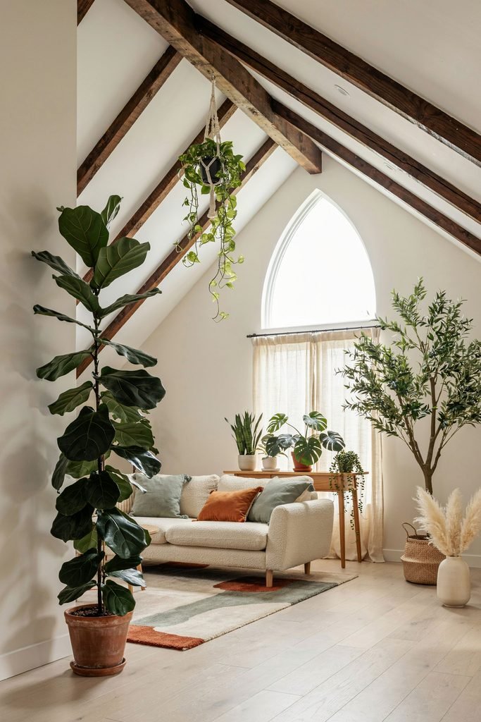 Use Plants and Vertical Elements