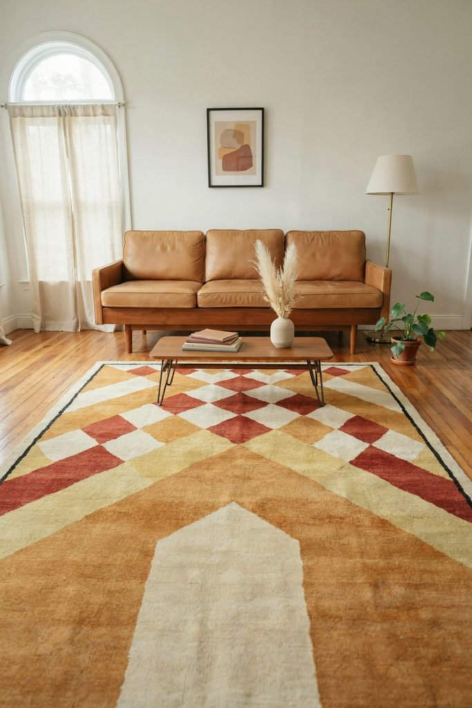 Choose a Rug That Defines the Seating Area