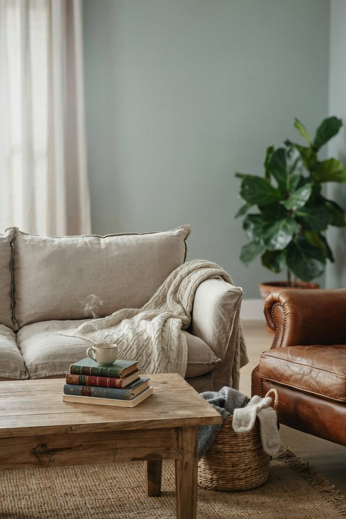 Leather Accent Chairs for Warmth and Contrast